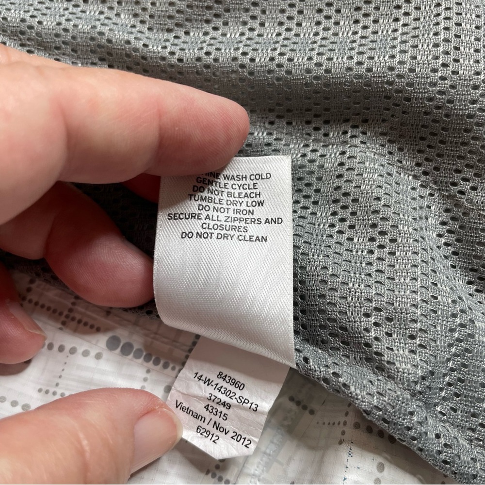 REI Teal Waterproof Hooded Rain Jacket - Picture 6 of 7